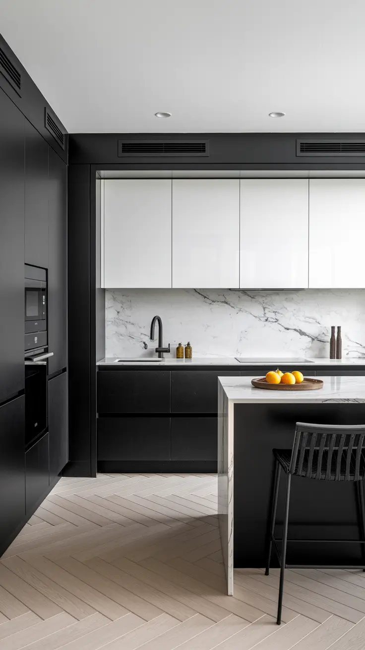 Black and White Kitchen: Inspiring Design Ideas for a Timeless Modern Look