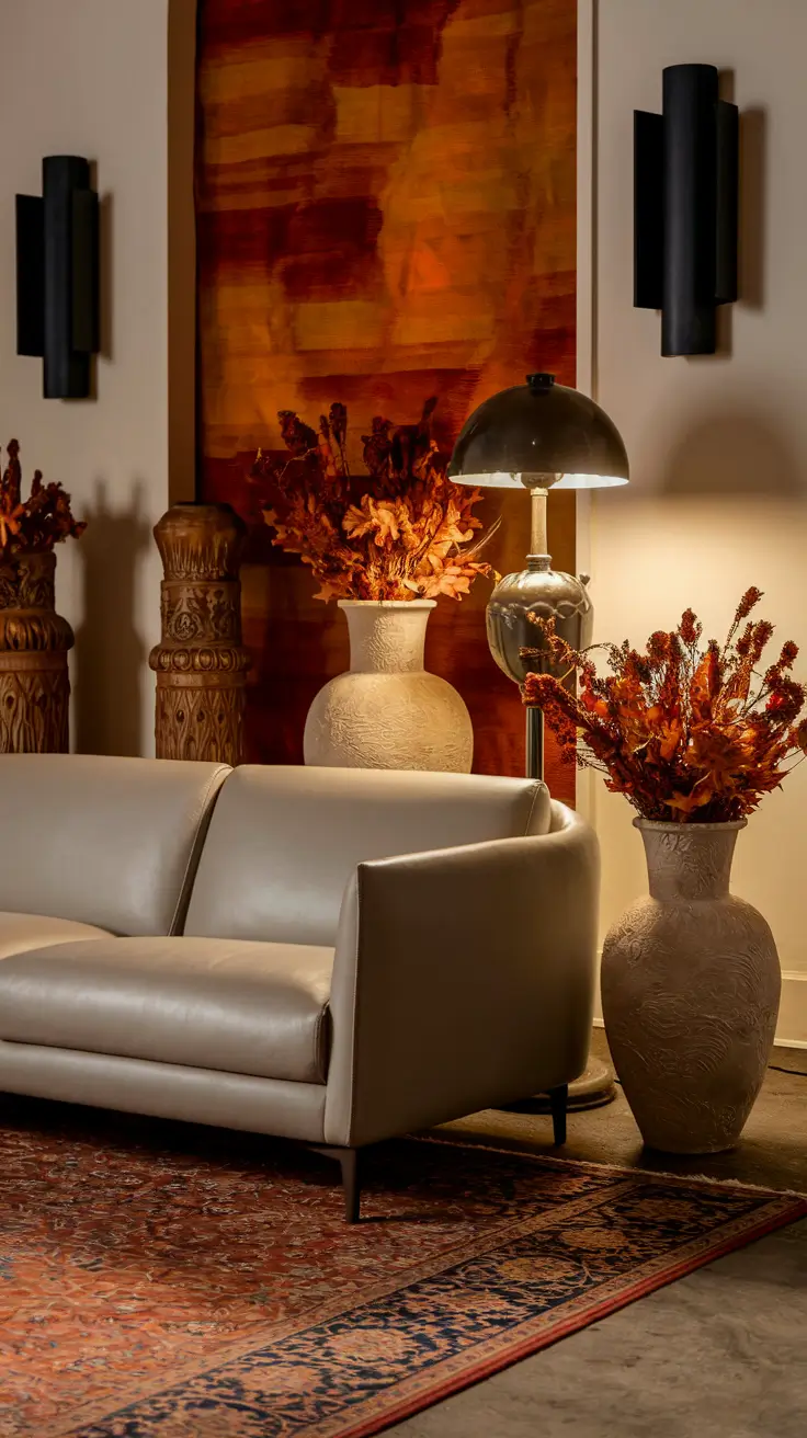 Fall Living Room Inspiration 2025: Elegant Ideas, Colors & Cozy Decor Trends