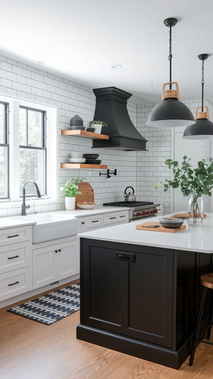 Black and White Kitchen: Inspiring Design Ideas for a Timeless Modern Look