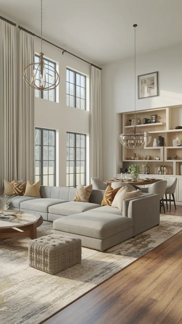 Big Living Room Ideas That Combine Style, Comfort, and Functionality