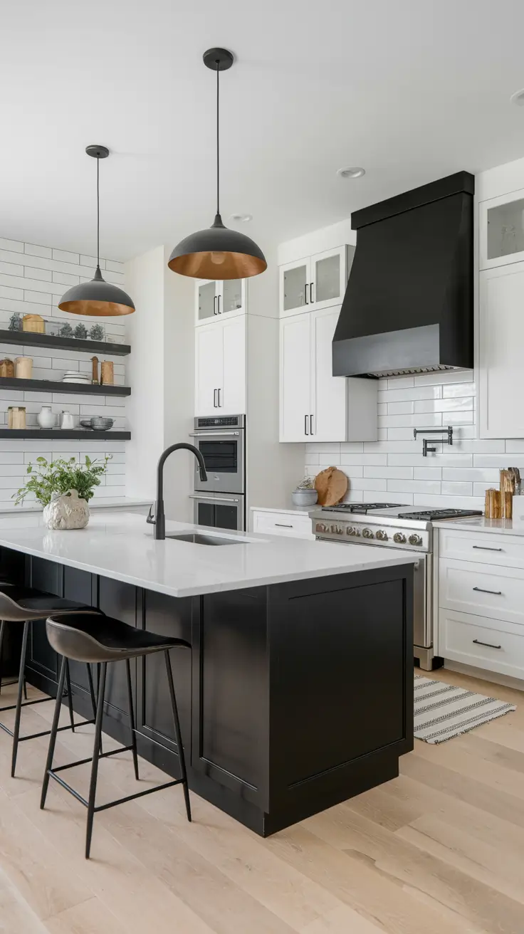 Black and White Kitchen: Inspiring Design Ideas for a Timeless Modern Look