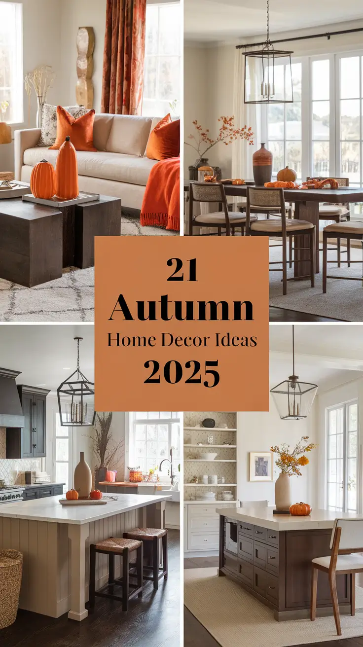Autumn Home Decor Ideas 2025 – Cozy, Cheap & DIY Touches for Kitchen, Entryway, Living Room