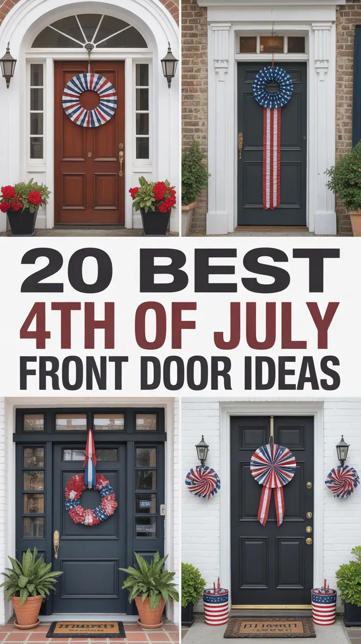 Best 4th of July Front Door Ideas to Wow Your Guests This Summer