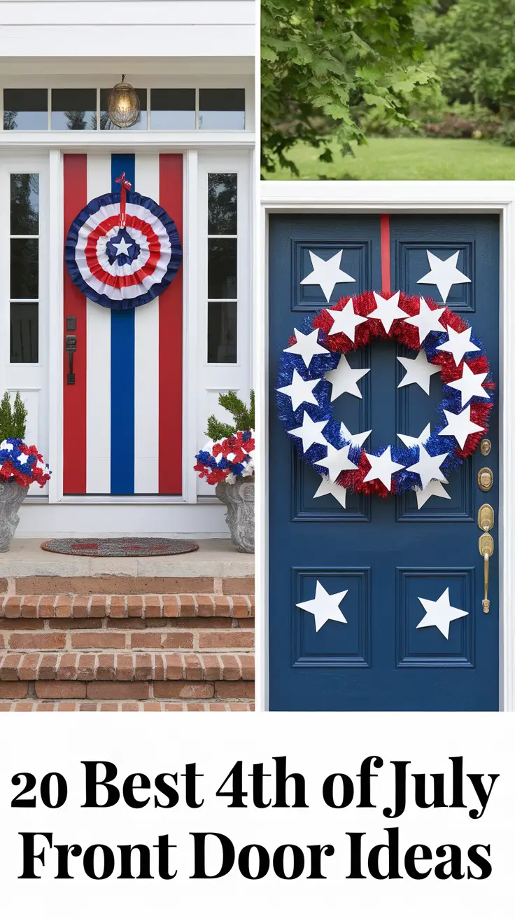 Best 4th of July Front Door Ideas to Wow Your Guests This Summer
