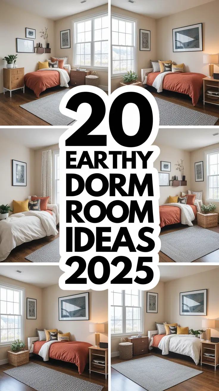 Earthy Dorm Room Ideas 2025: Cozy, Budget-Friendly & Stylish Designs for College Life