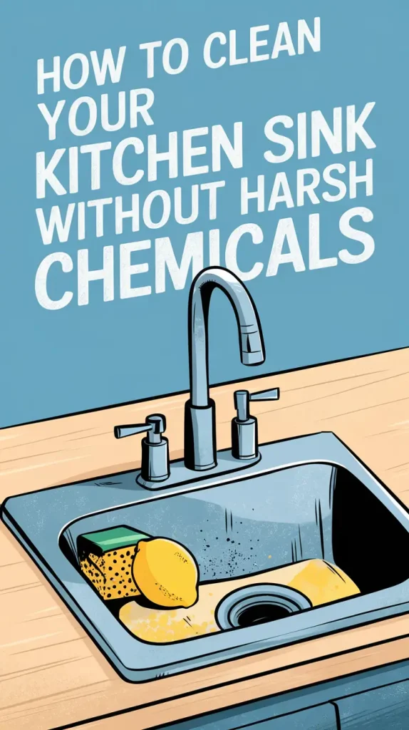 How to Clean Your Kitchen Sink Without Harsh Chemicals