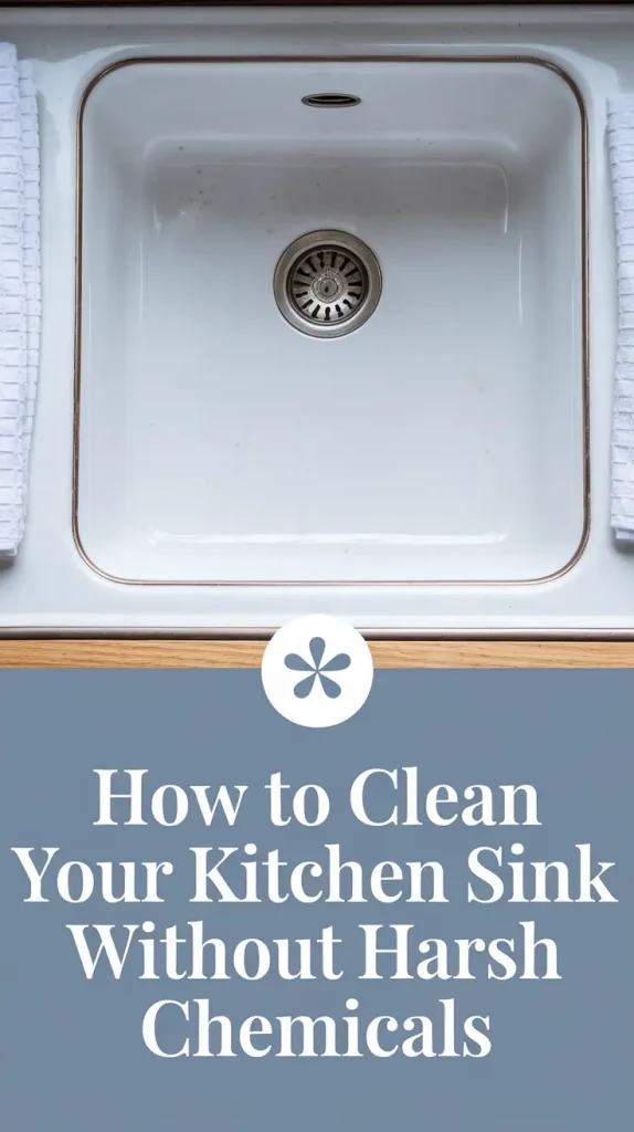 How to Clean Your Kitchen Sink Without Harsh Chemicals