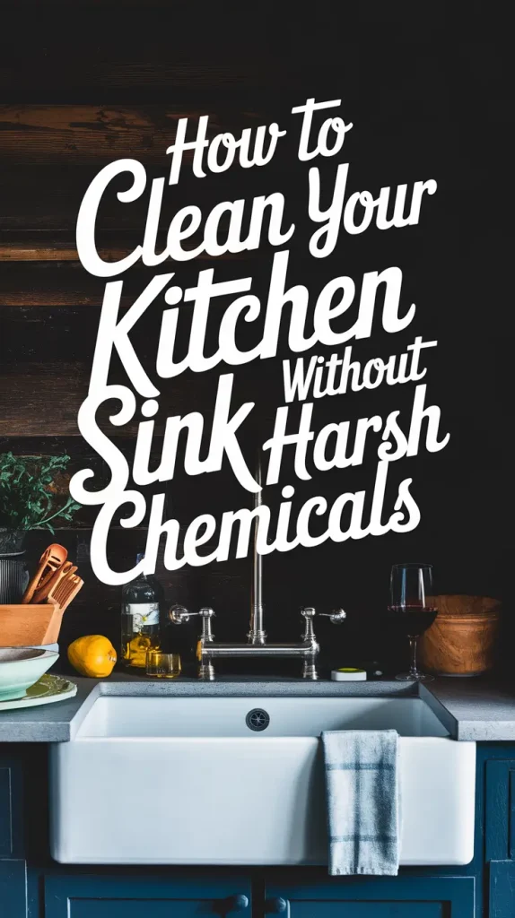 How to Clean Your Kitchen Sink Without Harsh Chemicals