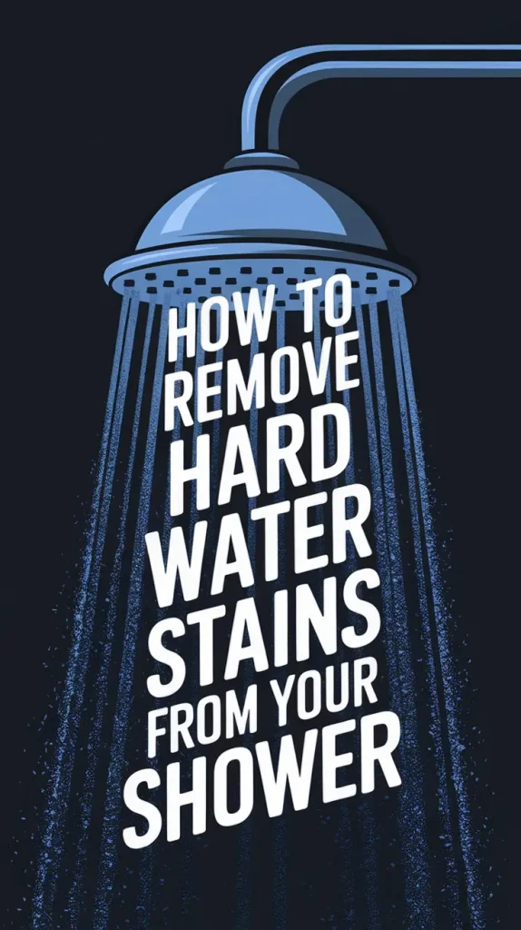 How to Remove Hard Water Stains from Your Shower in Summer