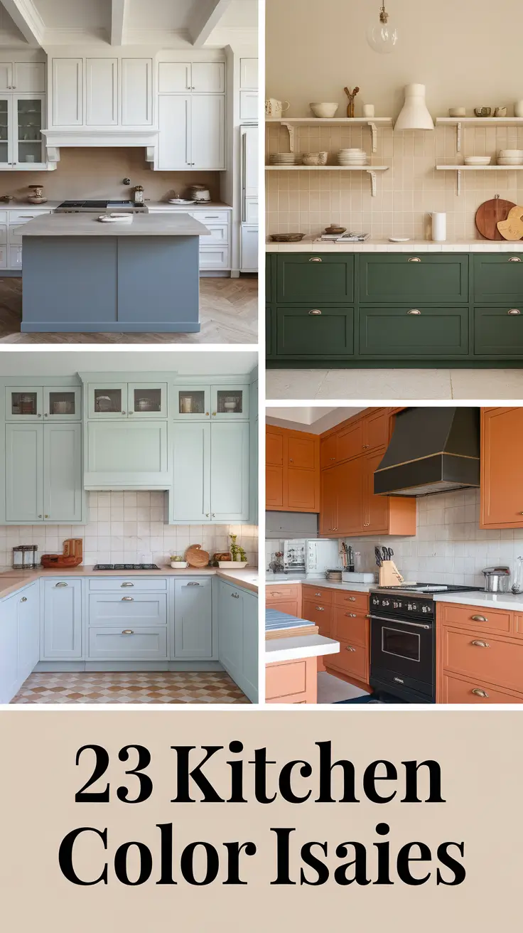 Kitchen Colors Ideas: Inspiring Paint and Cabinet Combos for a Beautiful Home