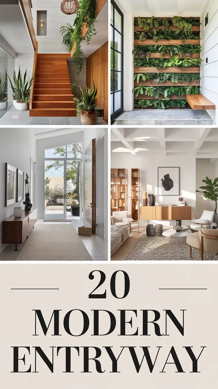 Modern Entryway Ideas: Stylish and Functional Designs for Every Space