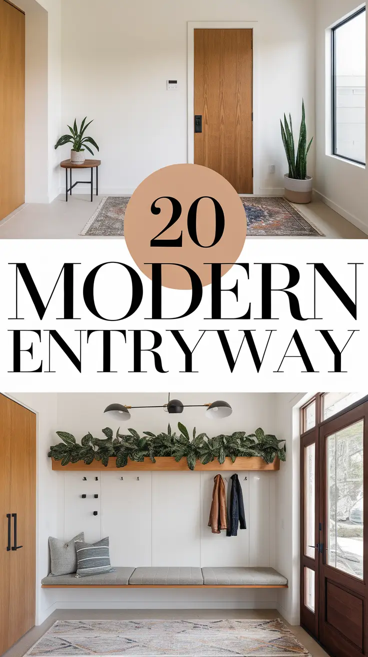 Modern Entryway Ideas: Stylish and Functional Designs for Every Space