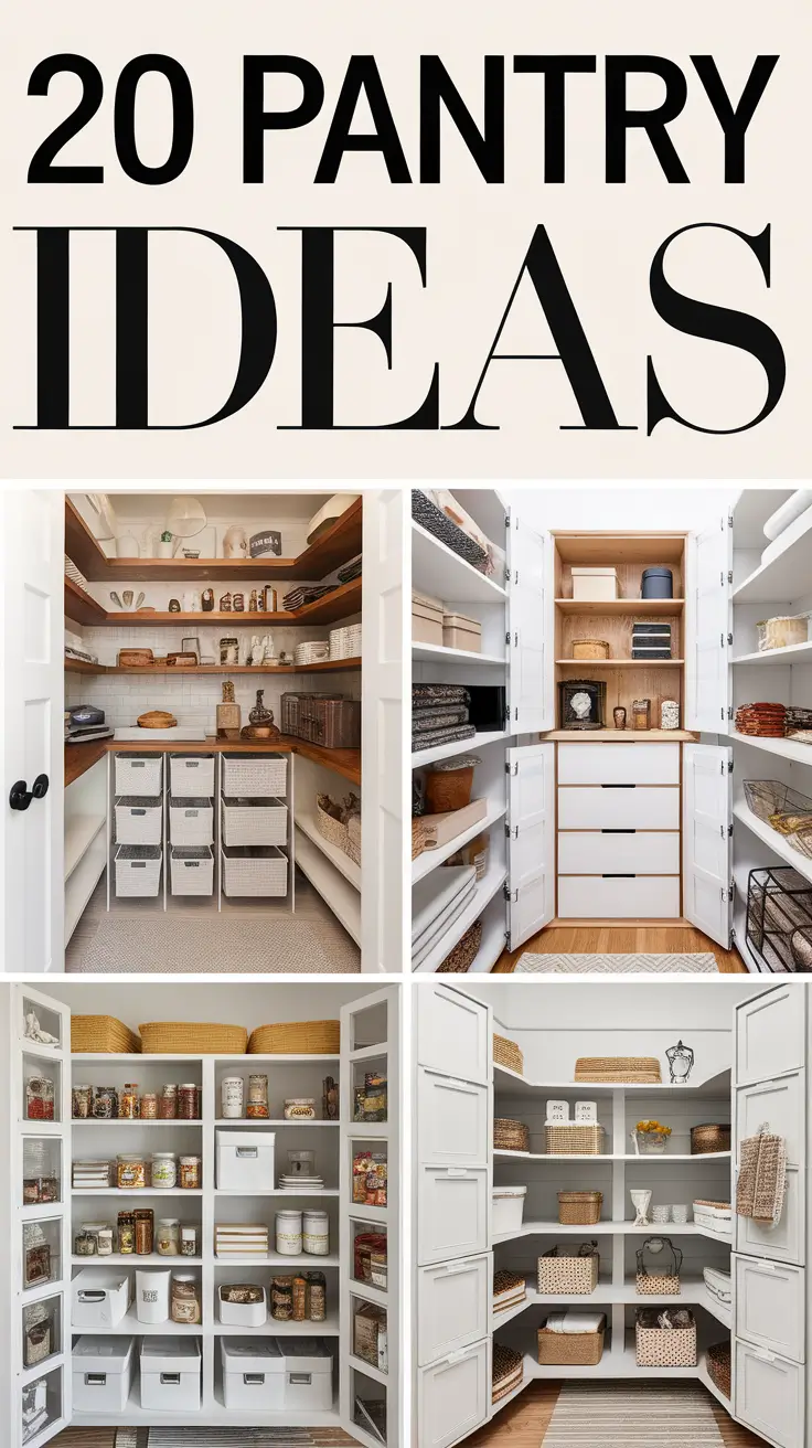Top Pantry Cabinets Ideas for Smart and Stylish Kitchen Storage