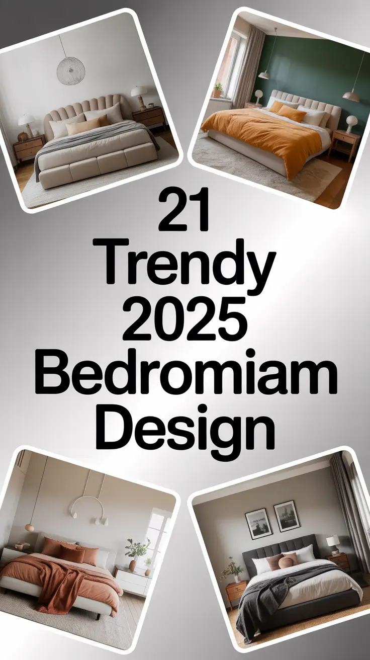 Trendy Bedroom Design Ideas 2025 to Elevate Your Modern Interior