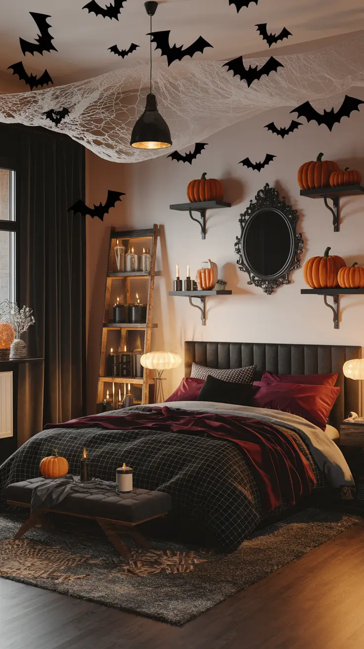 Halloween Room Decor Ideas 2025: Unique DIY Aesthetic Looks for Bedrooms and Living Spaces