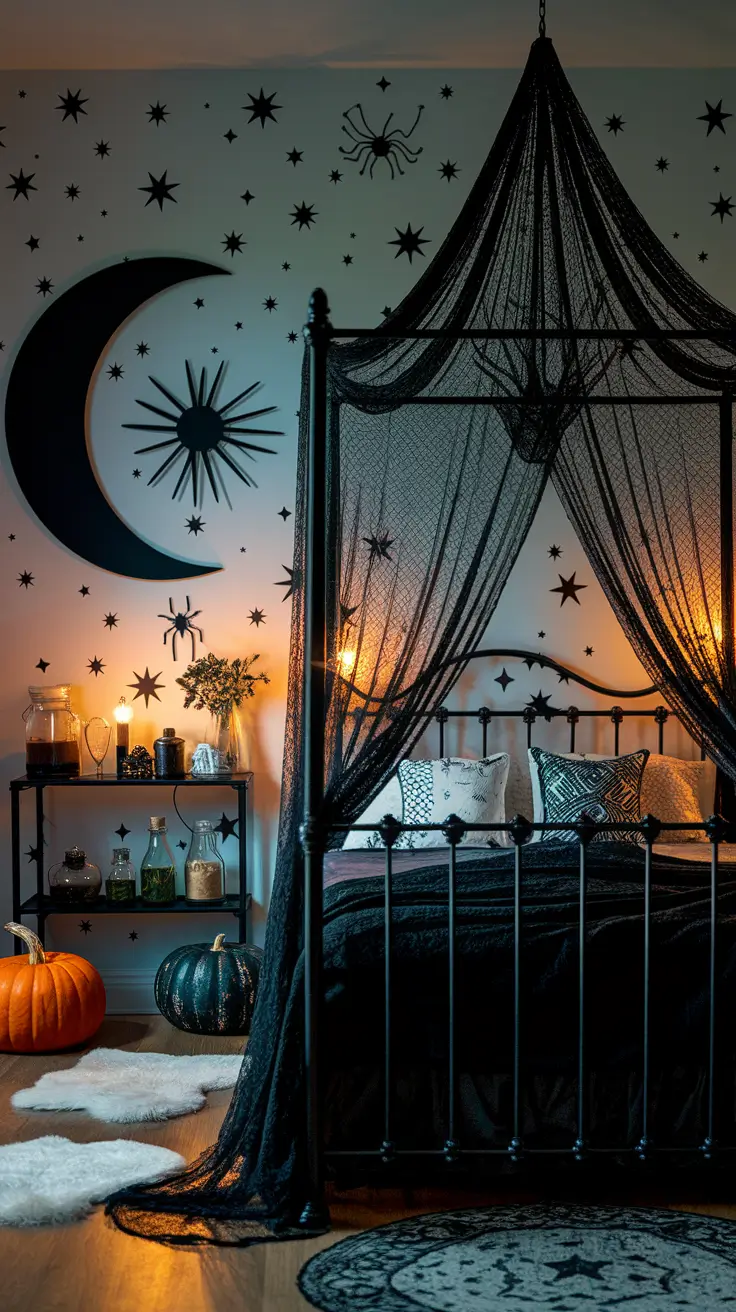 Halloween Bedroom Decor 2025: Aesthetic Cozy Ideas with Witchy and DIY Vibes