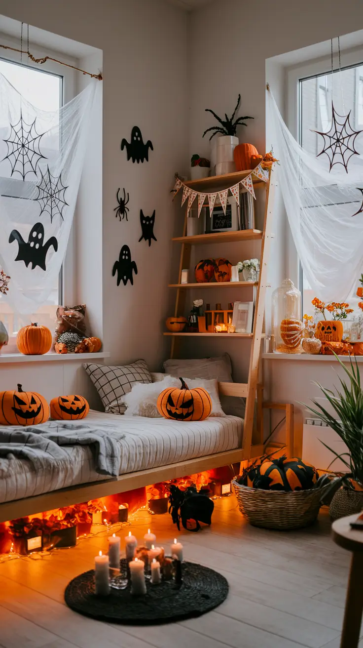 Halloween Room Decor Ideas 2025: Unique DIY Aesthetic Looks for Bedrooms and Living Spaces