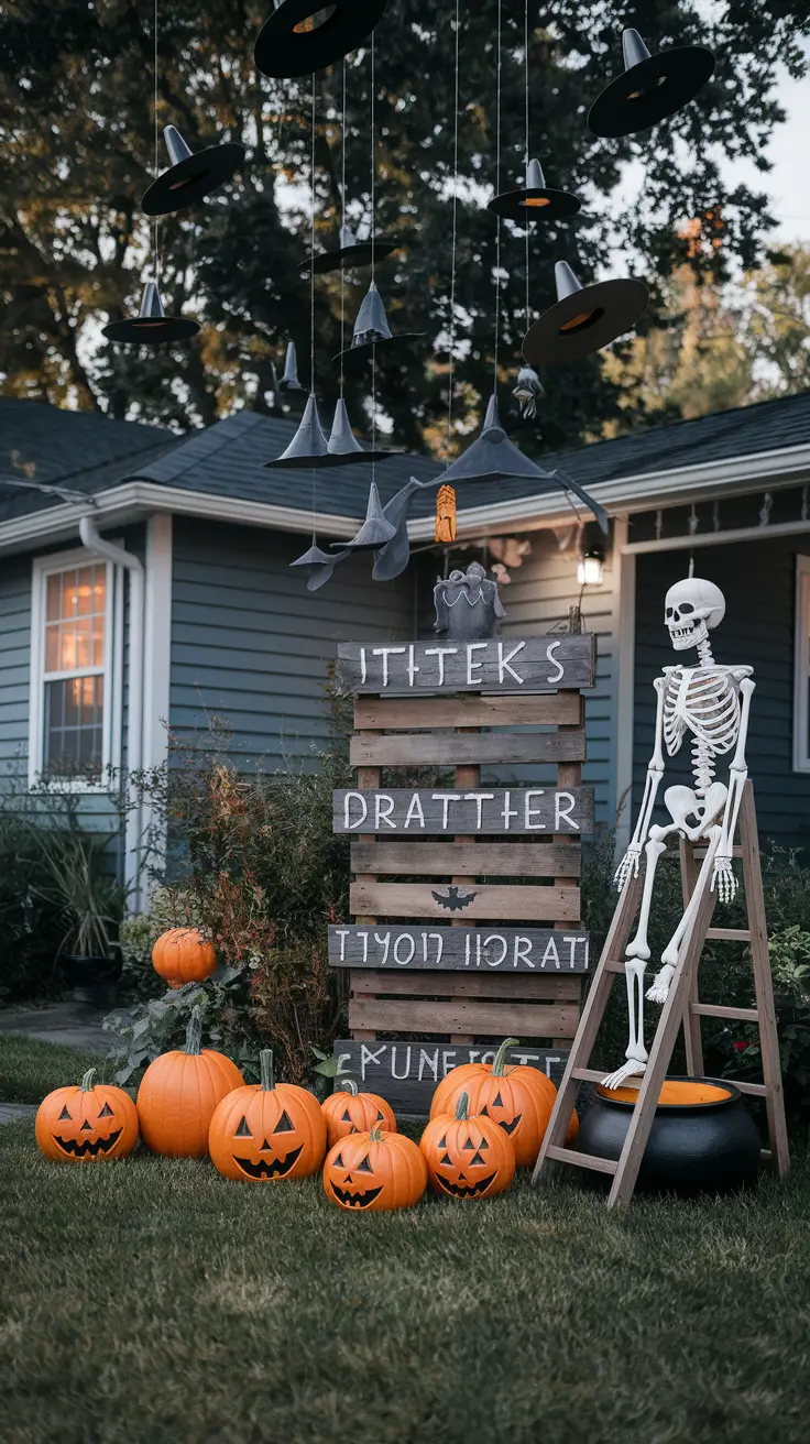 Halloween Outdoor Decorations 2025: Creative, Classy & Spooky Yard and Porch Ideas
