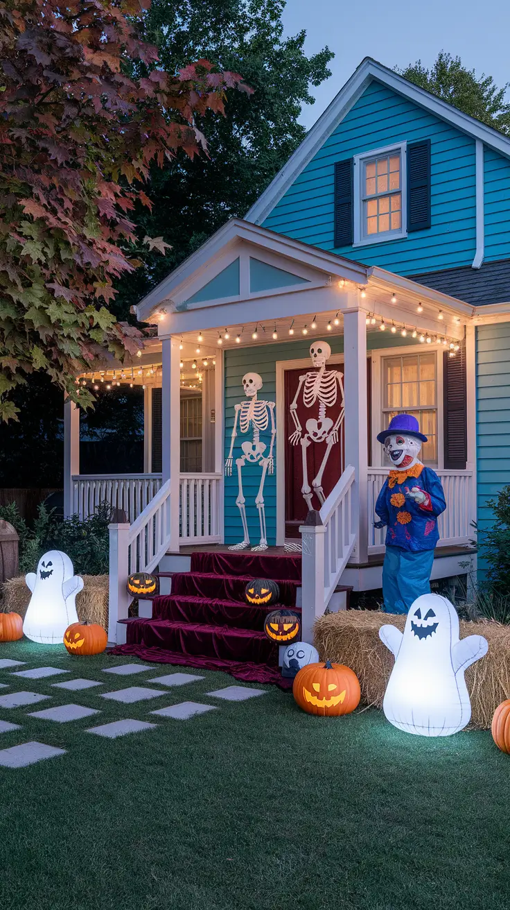 Halloween Outdoor Decorations 2025: Creative, Classy & Spooky Yard and Porch Ideas