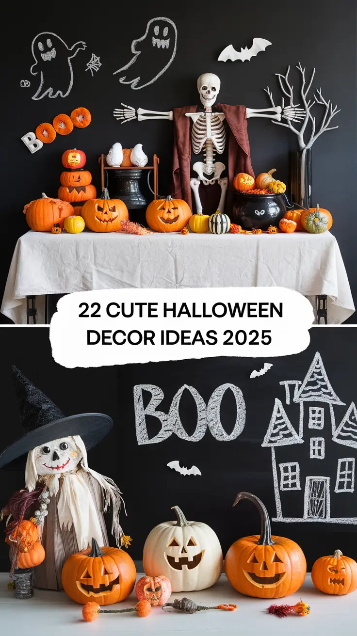 Cute Halloween Decor Ideas 2025 That Will Make Every Space Spookily Adorable