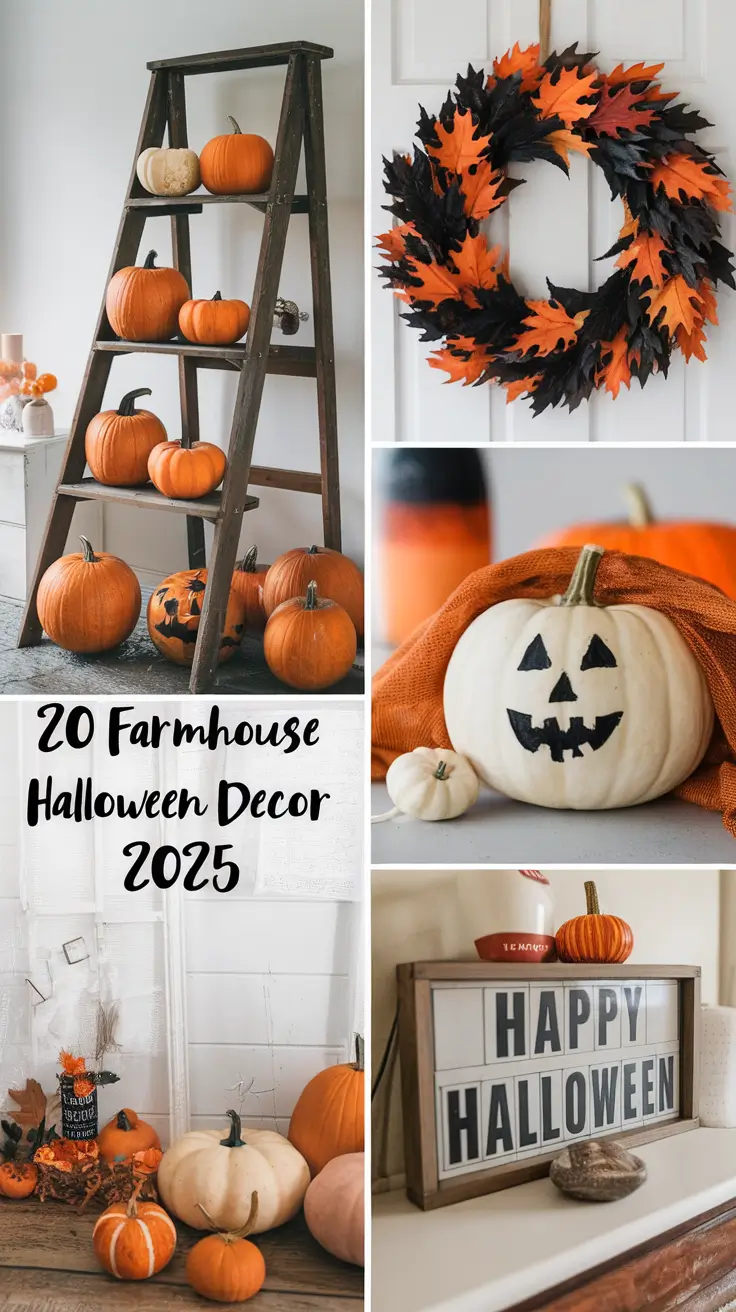 Charming Farmhouse Halloween Decor Ideas for 2025
