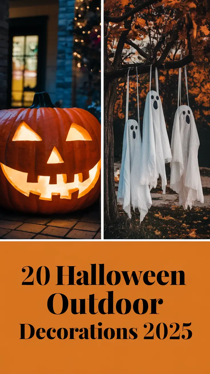 Halloween Outdoor Decorations 2025: Creative, Classy & Spooky Yard and Porch Ideas