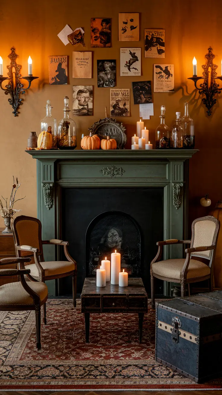 Halloween Fireplace Decor Ideas 2025: Stylish & Cozy Mantel Designs for Every Home