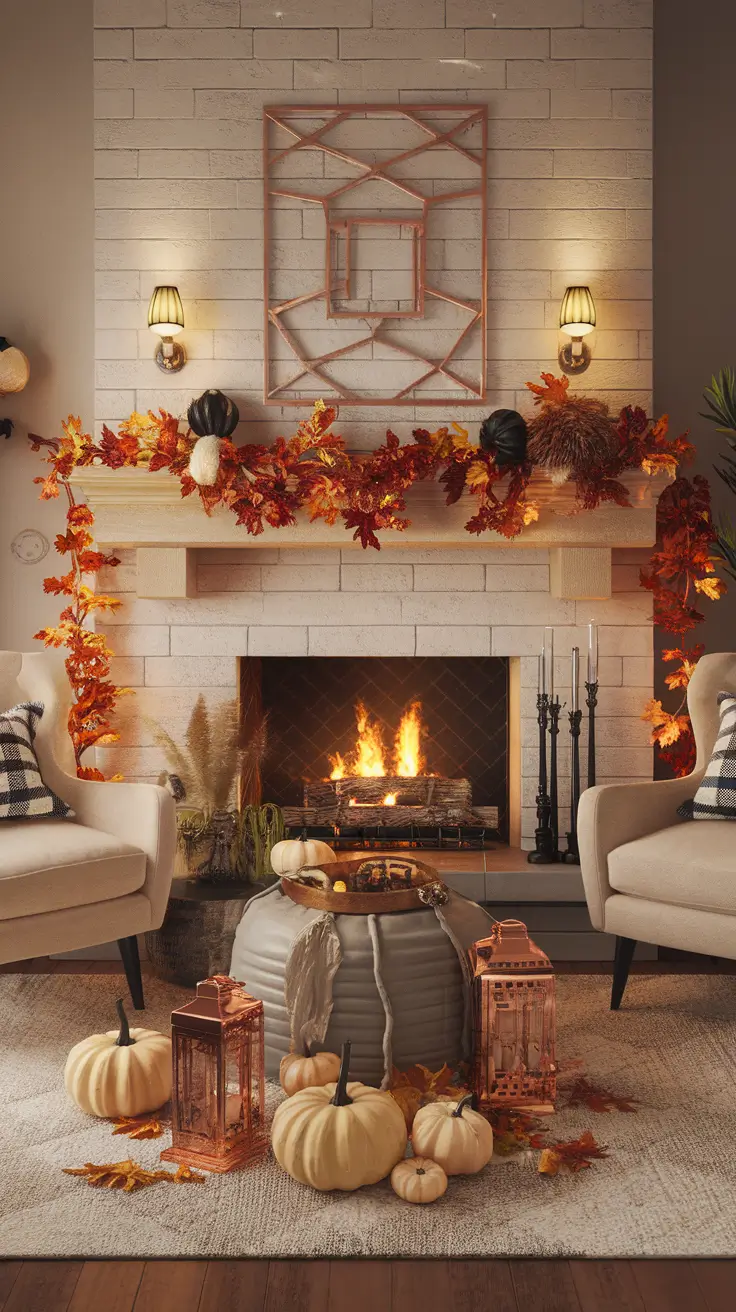 Halloween Mantle Ideas 2025: Stylish, Spooky & Classy Designs for Your Home