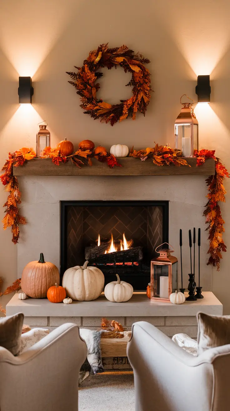 Halloween Mantle Ideas 2025: Stylish, Spooky & Classy Designs for Your Home