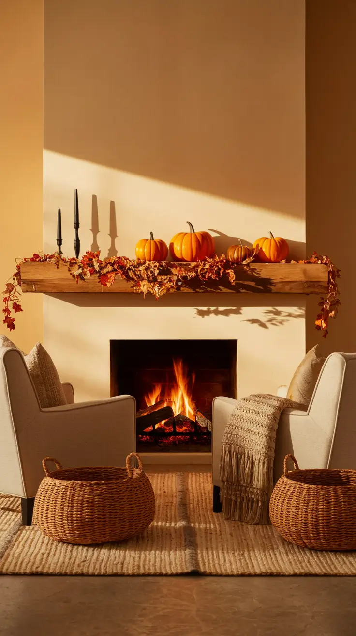Halloween Fireplace Decor Ideas 2025: Stylish & Cozy Mantel Designs for Every Home