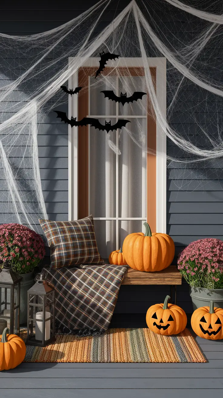 Halloween Front Porch Decor Ideas 2025: Spooky, Classy & Creative Porch Inspiration