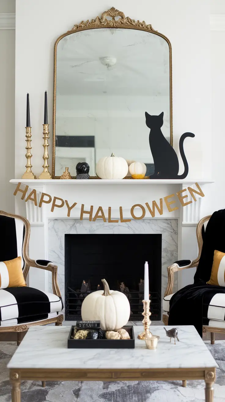 Halloween Mantle Ideas 2025: Stylish, Spooky & Classy Designs for Your Home