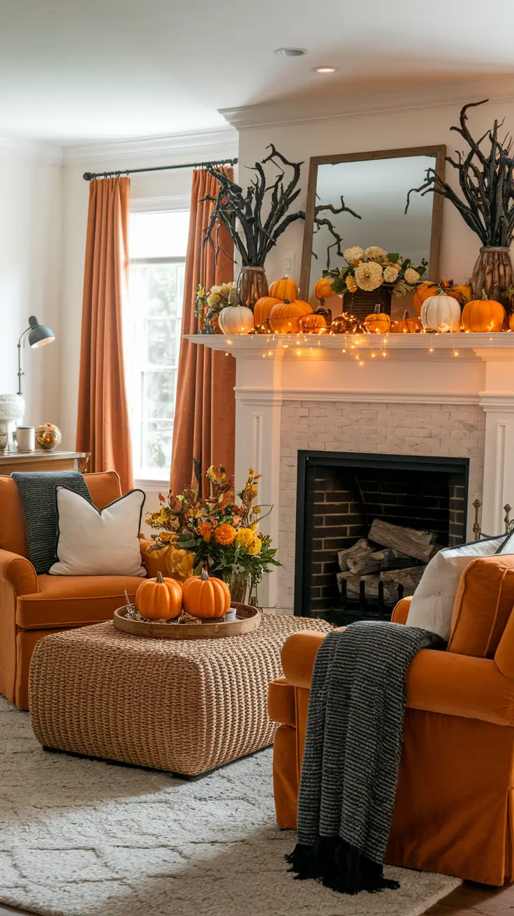 Halloween Fireplace Decor Ideas 2025: Stylish & Cozy Mantel Designs for Every Home