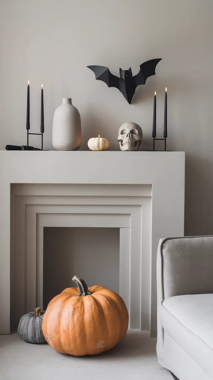 Halloween Mantle Ideas 2025: Stylish, Spooky & Classy Designs for Your Home