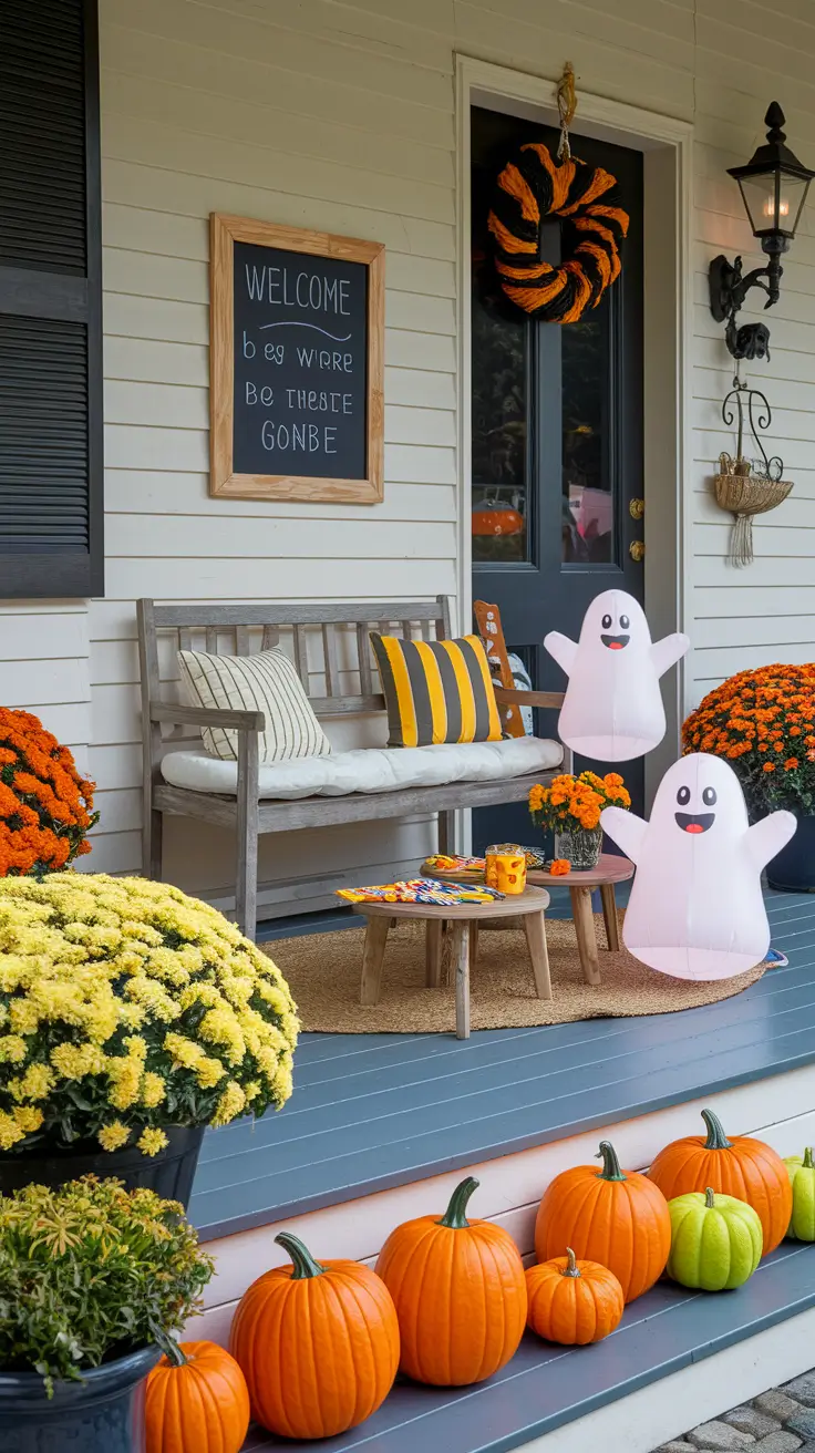 Halloween Front Porch Decor Ideas 2025: Spooky, Classy & Creative Porch Inspiration