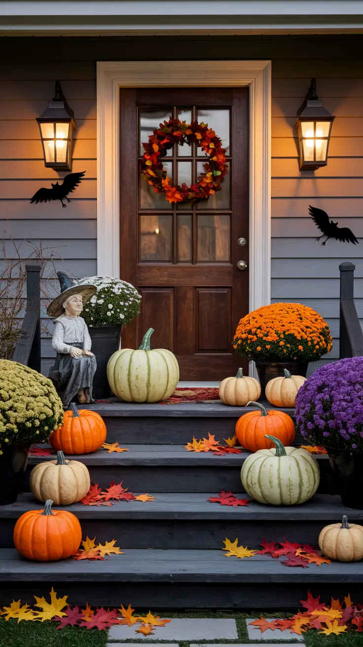 Halloween Front Porch Decor Ideas 2025: Spooky, Classy & Creative Porch Inspiration
