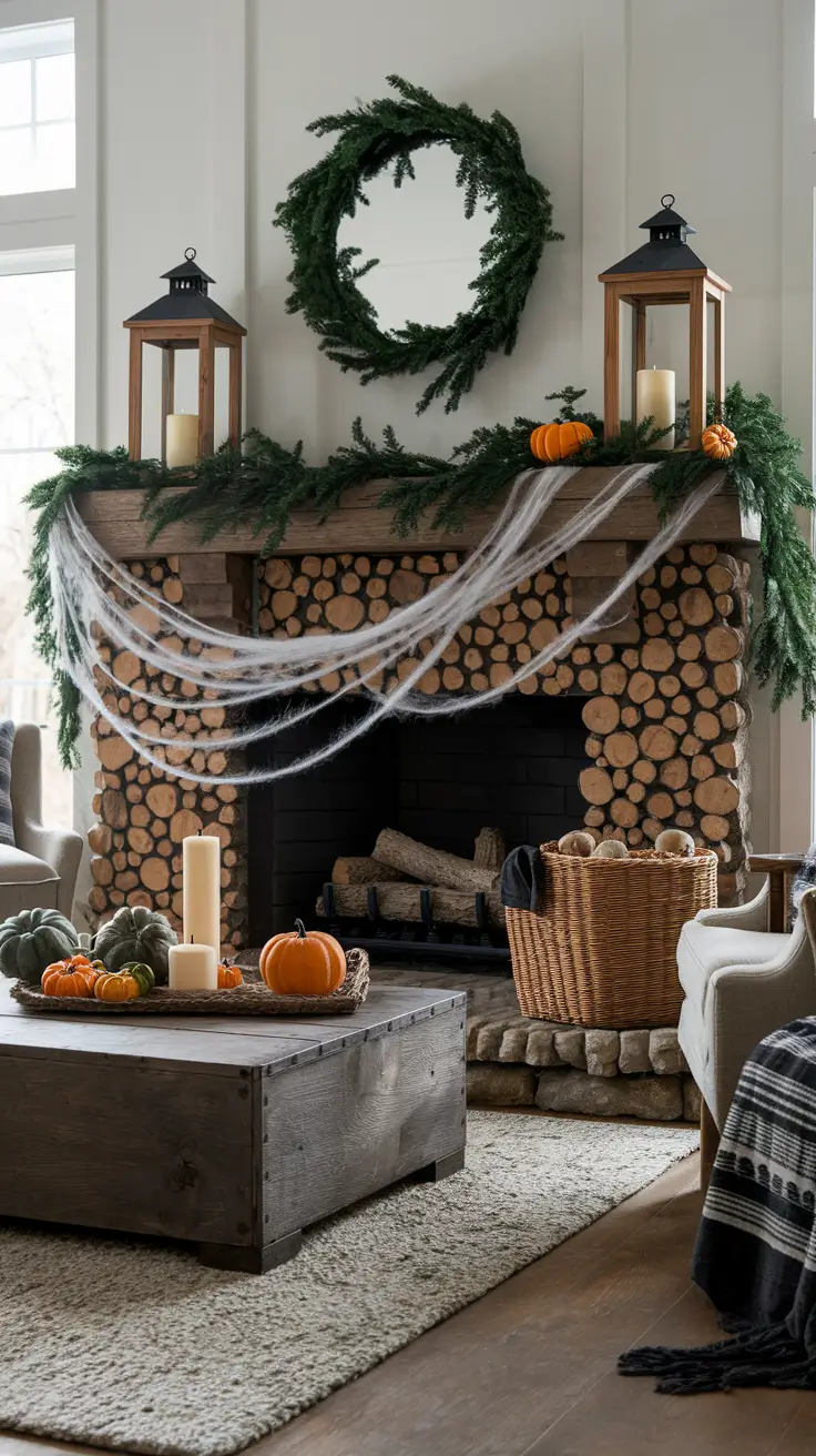 Halloween Fireplace Decor Ideas 2025: Stylish & Cozy Mantel Designs for Every Home