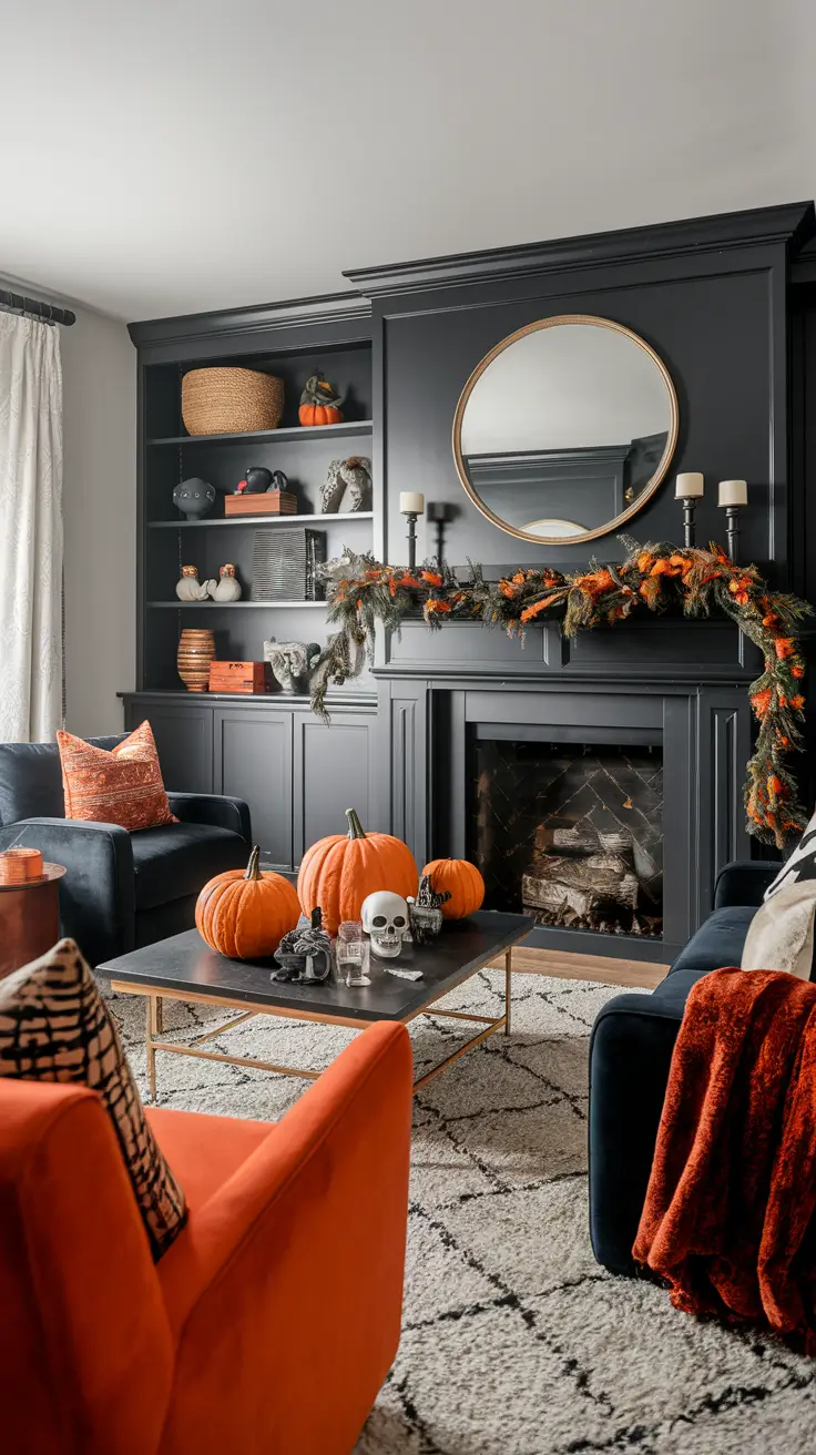 Halloween Fireplace Decor Ideas 2025: Stylish & Cozy Mantel Designs for Every Home