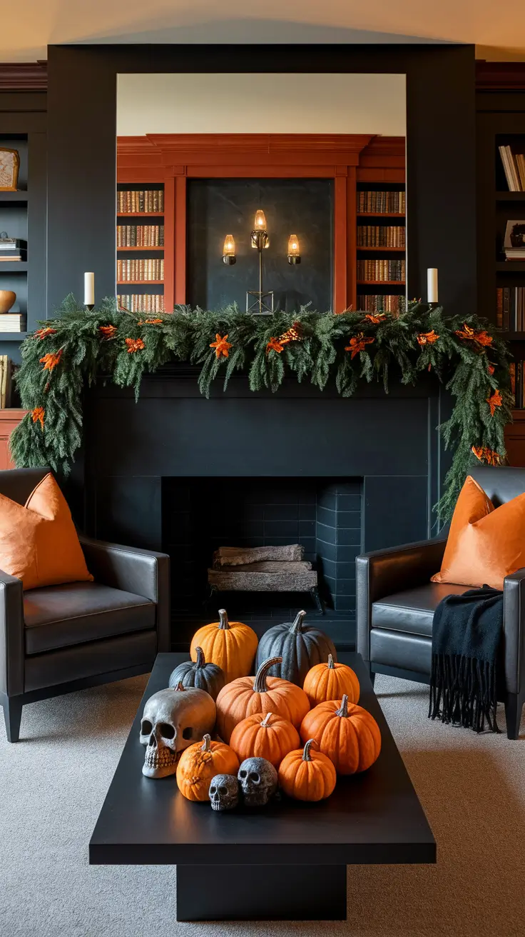 Halloween Fireplace Decor Ideas 2025: Stylish & Cozy Mantel Designs for Every Home