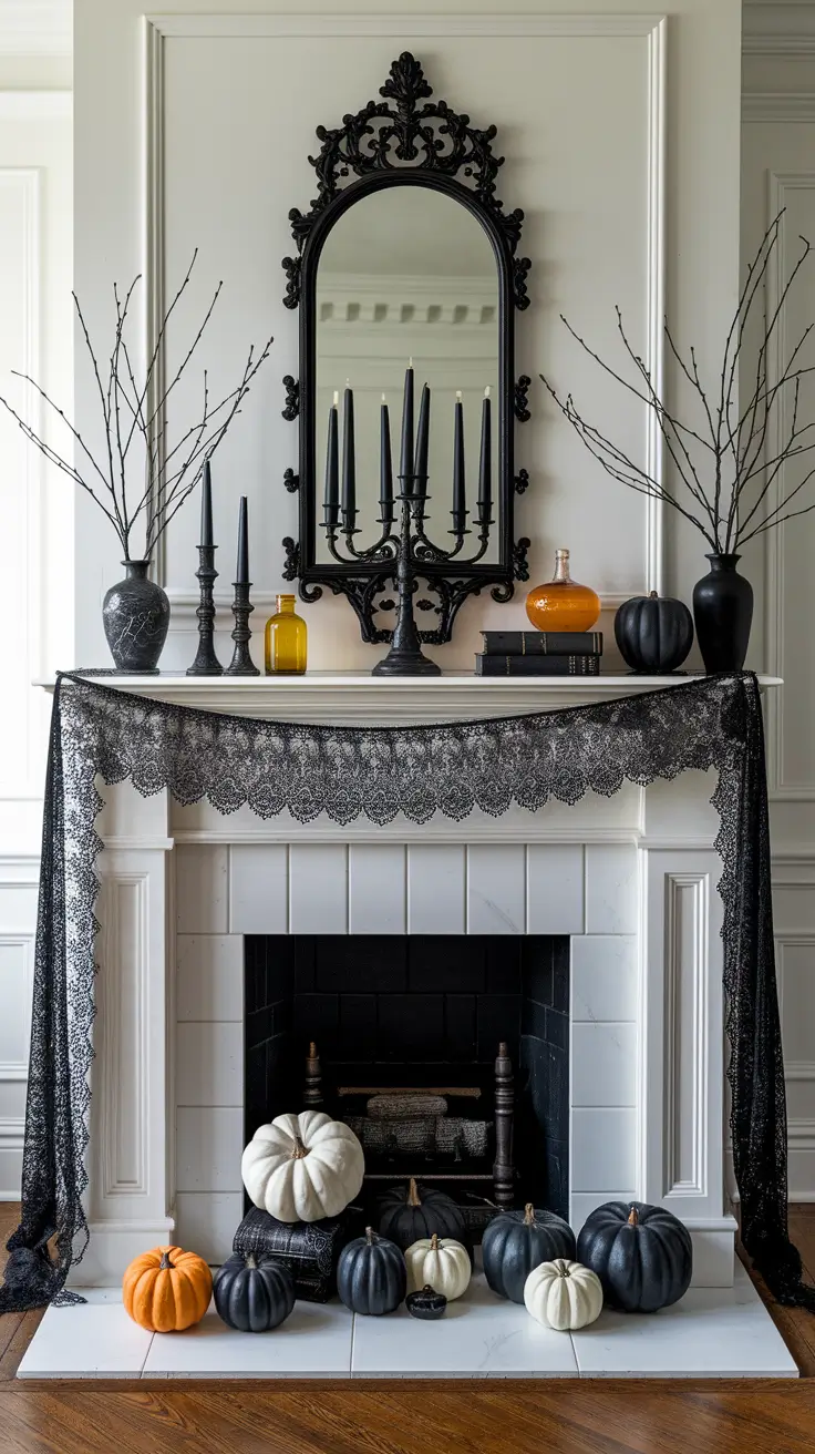 Halloween Fireplace Decor Ideas 2025: Stylish & Cozy Mantel Designs for Every Home