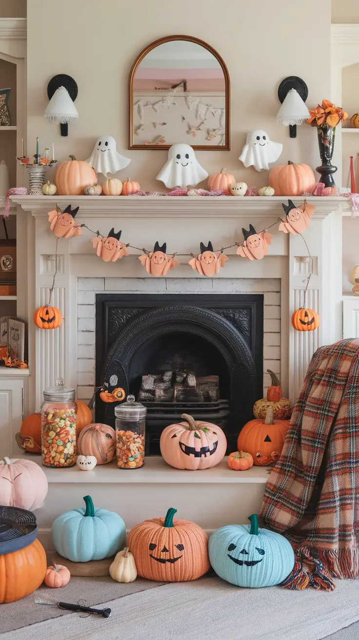 Halloween Mantle Ideas 2025: Stylish, Spooky & Classy Designs for Your Home