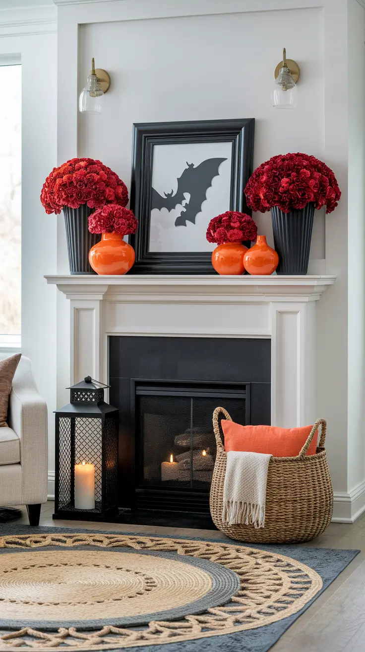 Halloween Fireplace Decor Ideas 2025: Stylish & Cozy Mantel Designs for Every Home