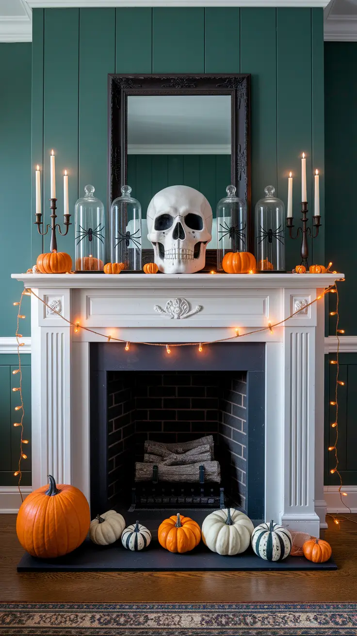 Halloween Fireplace Decor Ideas 2025: Stylish & Cozy Mantel Designs for Every Home