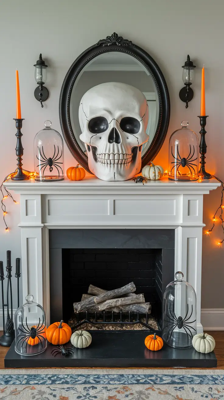Halloween Fireplace Decor Ideas 2025: Stylish & Cozy Mantel Designs for Every Home