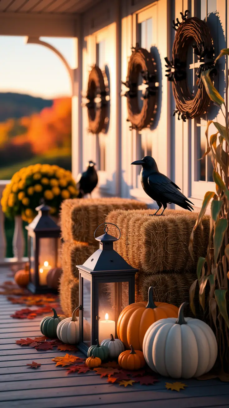 Halloween Front Porch Decor Ideas 2025: Spooky, Classy & Creative Porch Inspiration
