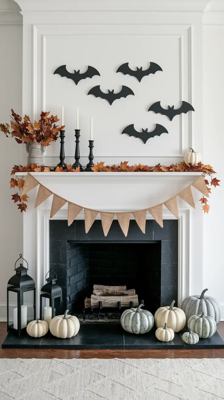 Halloween Fireplace Decor Ideas 2025: Stylish & Cozy Mantel Designs for Every Home