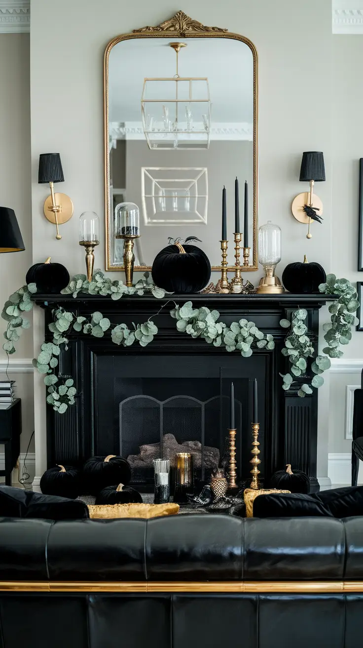 Halloween Mantle Ideas 2025: Stylish, Spooky & Classy Designs for Your Home