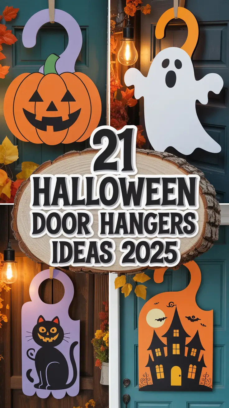 Halloween Door Hangers Ideas 2025: Creative DIY, Wooden & Spooky Designs for Every Home