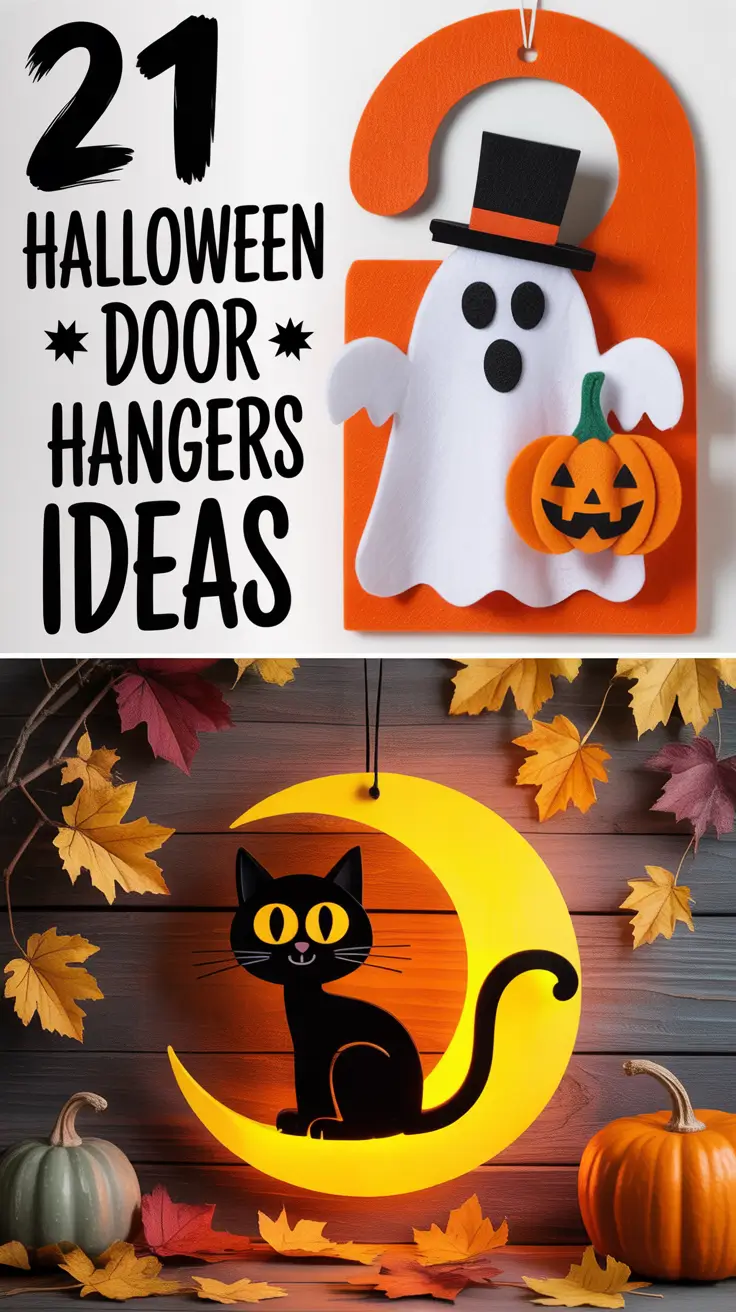 Halloween Door Hangers Ideas 2025: Creative DIY, Wooden & Spooky Designs for Every Home