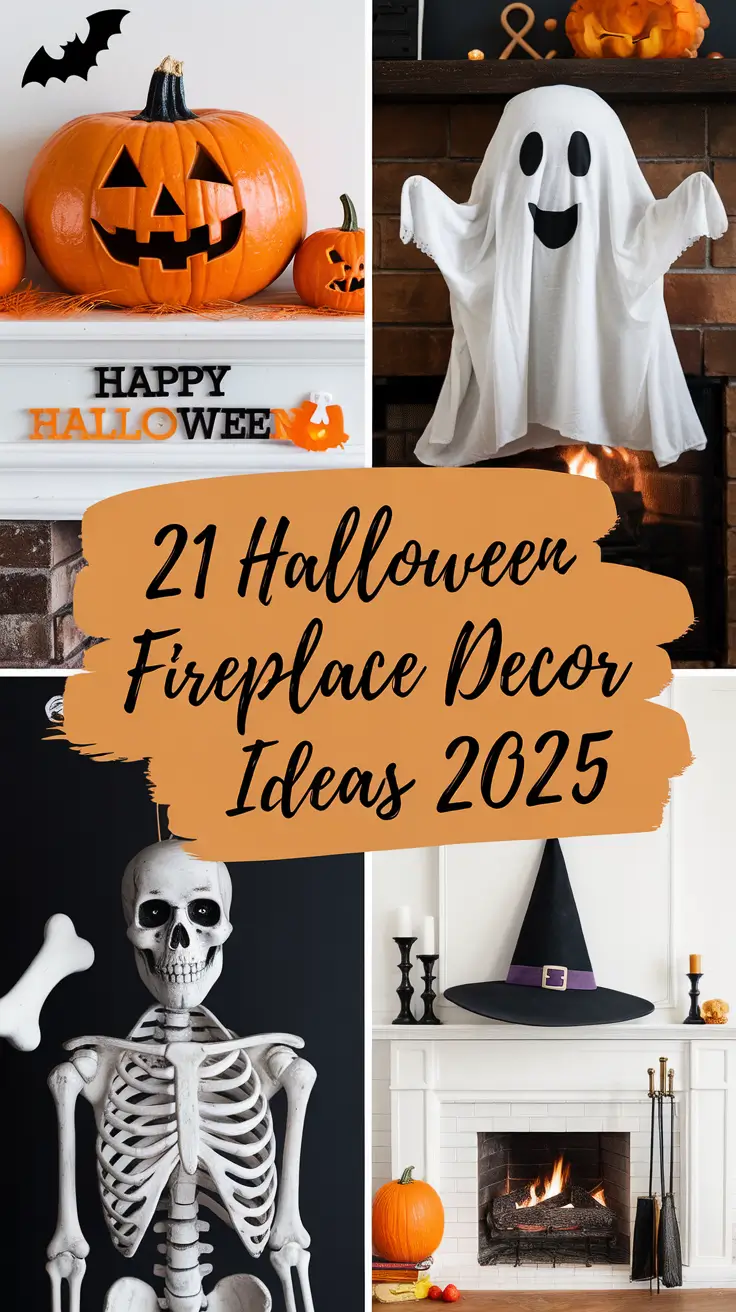 Halloween Fireplace Decor Ideas 2025: Stylish & Cozy Mantel Designs for Every Home